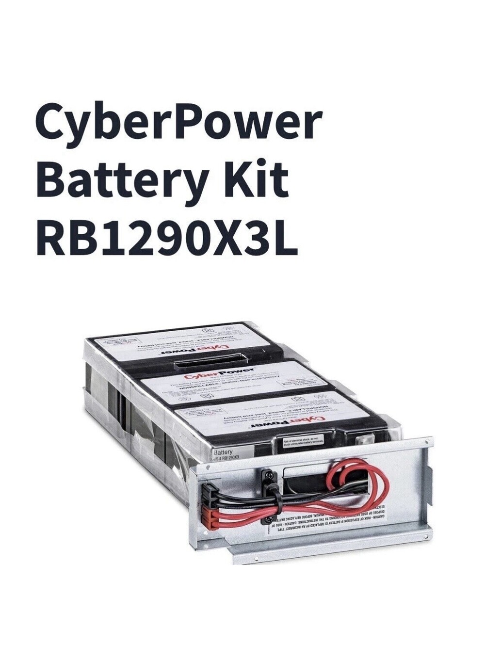 CyberPower RB1290X3L UPS Replacement Battery Cartridge 12V 9Ah Rackmount - NEW